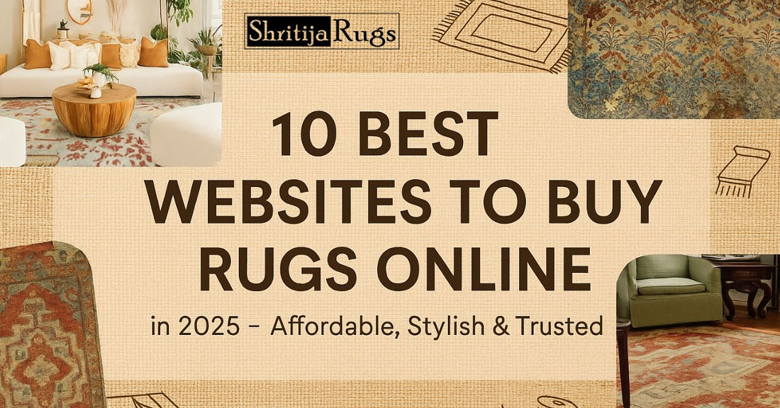 10 Best Websites to Buy Rugs Online in 2025 – Shritija Rugs