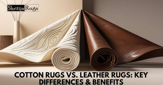Cotton Rugs vs. Leather Rugs