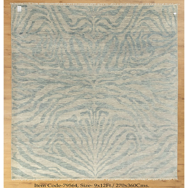 Zebra Hand-Knotted Rugs | Buy Online Hand Knotted Carpets | Abstract Rugs Online