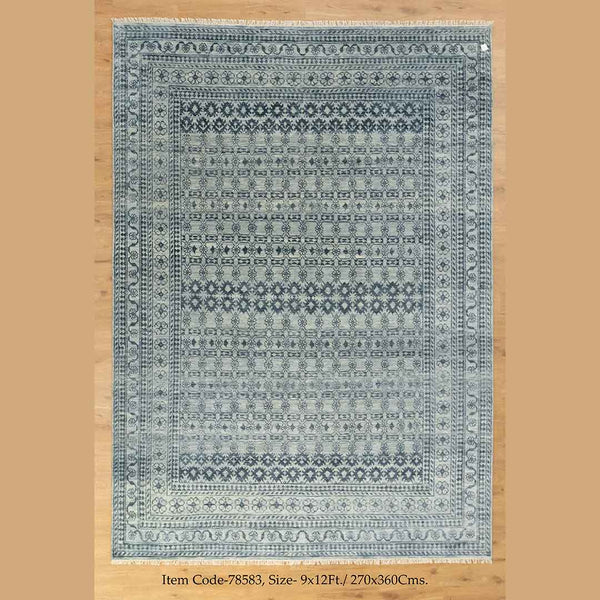 Grey Floral Repeat Pattern Design for your Space | Quality Rugs Online