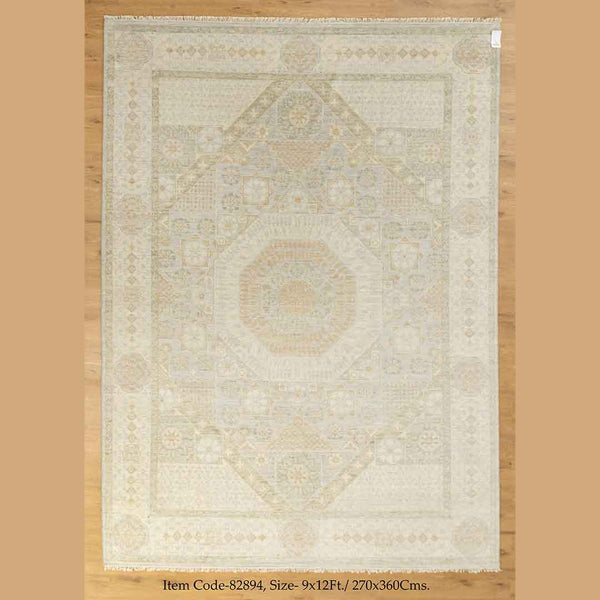 Hand-Knotted Royal Look Mamluk Rug: The Perfect Blend of Comfort and Style | Order Rug Online