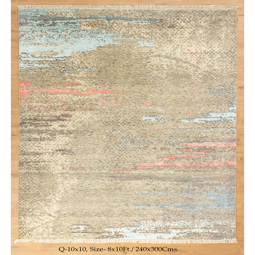 8x10 Illusion Premium Quality Modern Designer Abstract for Living Room Rug