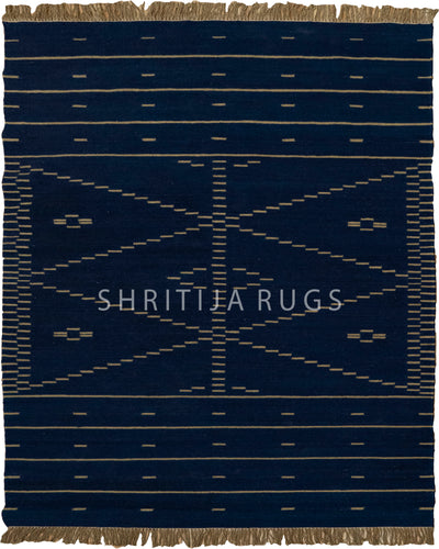 Geometric Dhurrie Rug..