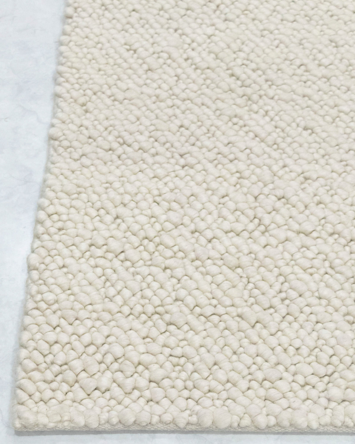 Unparalleled Bubble Ivory Rug