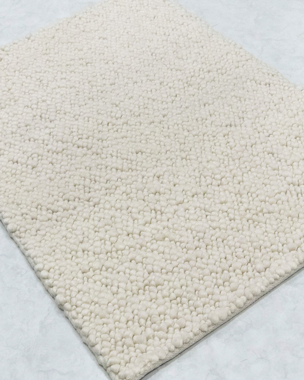 Unparalleled Bubble Ivory Rug