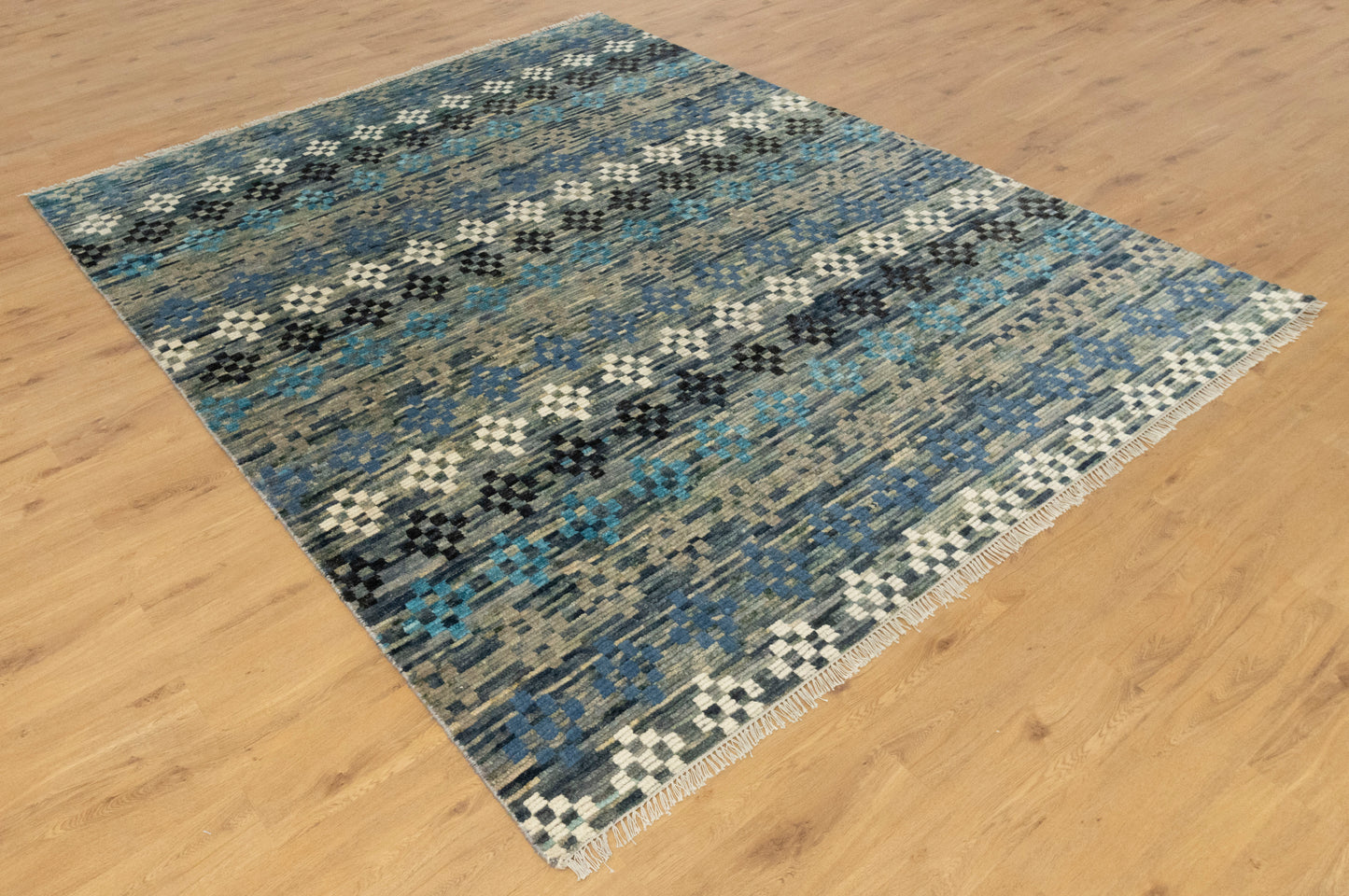 Multi Color Modern Contemporary Tribal Rug