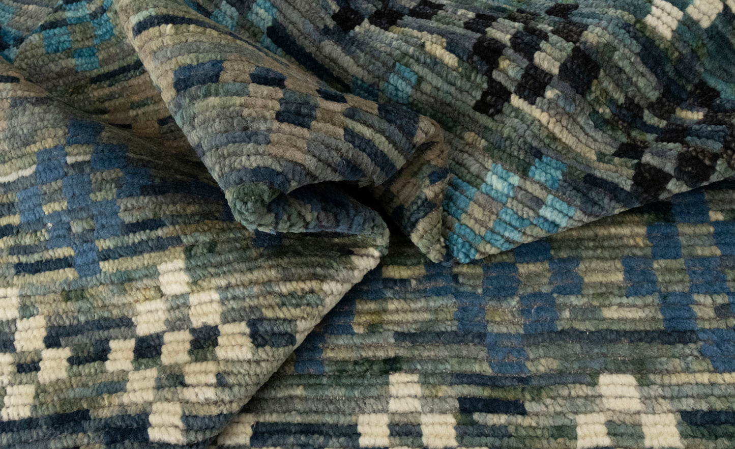 Multi Color Modern Contemporary Tribal Rug