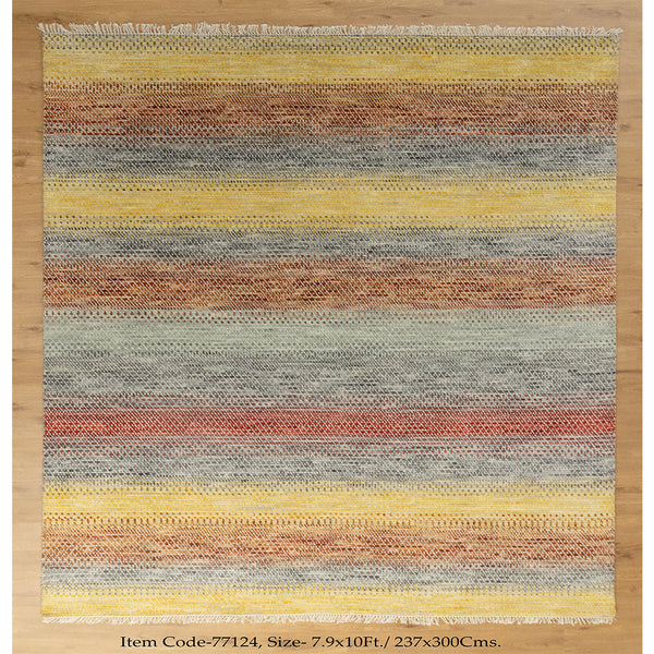 Colorful Gabbeh Vintage Area Washable Rug