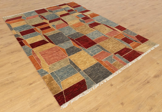 Gabbehs Geometric Modernist 3D Pattern | Buy Online Carpet