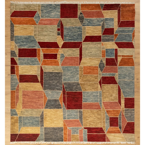 Gabbehs Geometric Modernist 3D Pattern | Buy Online Carpet