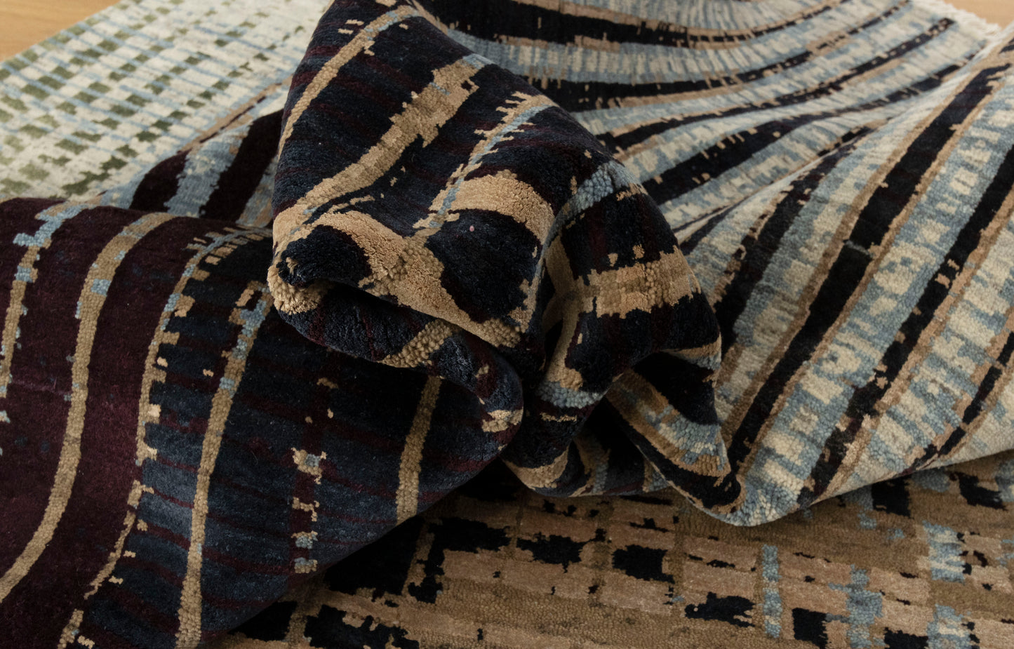 9x12 Mystique Grafton Grey Mustard Modern Designer Transitional Rug | shritija Rugs