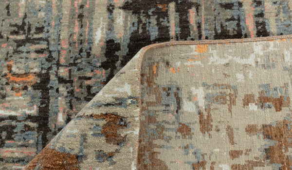 9x12 Uvenuti Premium Quality Abstract Designer Rug | Shritija Rugs | Abstract Rug Online