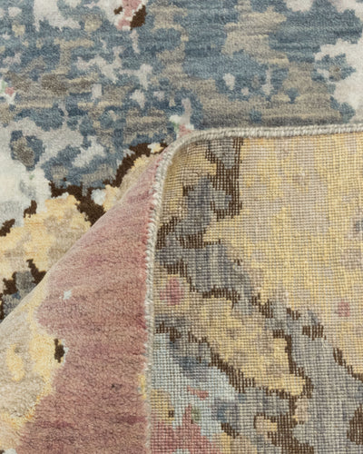 9x12 Genesis Earth Grey handmade Woolen Plush look Soft Pile Rug