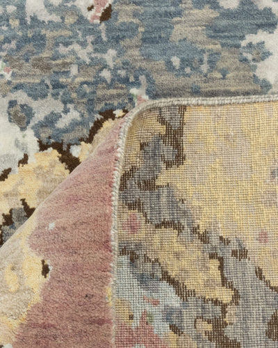 9x12 Genesis Earth Grey handmade Woolen Plush look Soft Pile Rug