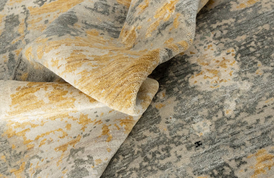 9x12 Buy Majestic Abstract Pattern Hand Knotted wool & Silk for bedroom Rug | Best Carpet Living Room