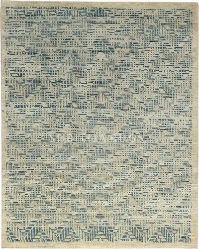 Esprenza Zigzag pattern Ivory Grey Rug
