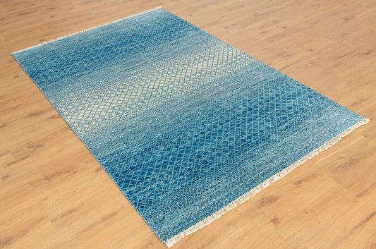Lagoon Contemporary Plush Hand knotted Rugs