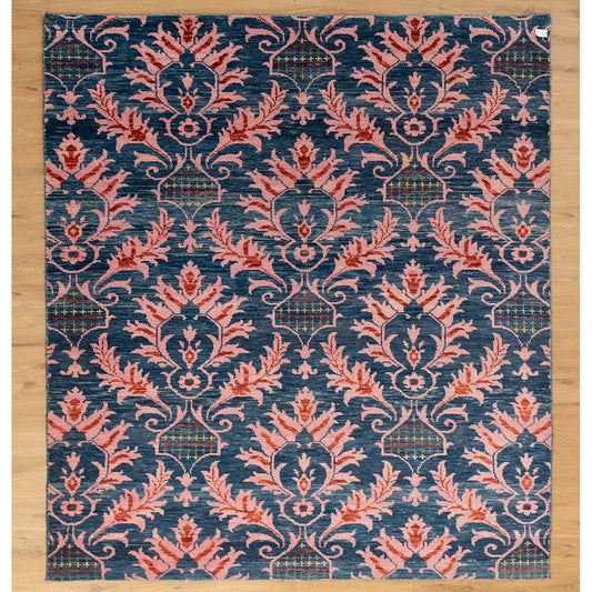 Floral Pink Hand-Knotted Rug | Buy Online Hand-Knotted Carpets | Rugs Online London