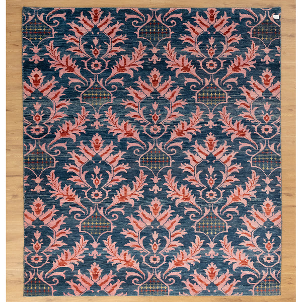 Floral Pink Hand-Knotted Rug | Buy Online Hand-Knotted Carpets | Rugs Online London