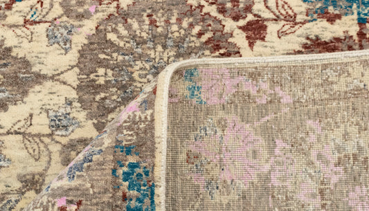 8x10 Colorful Turkish Persian Classic Hand knotted Transitional Rug | Shritija Rugs | Best Carpet Living Room