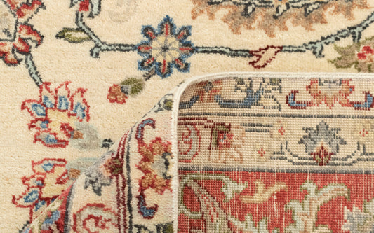 8x10 Modern Serapi Beige Rust Classic Persian Style Soft Wool Rug | Shritija Rugs | Order Rug Online