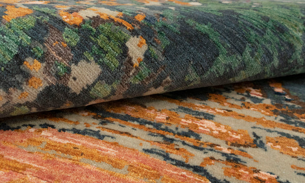 6x9 Buy Eiffel Tower Handmade Woolen Carpet | Rugs Online London