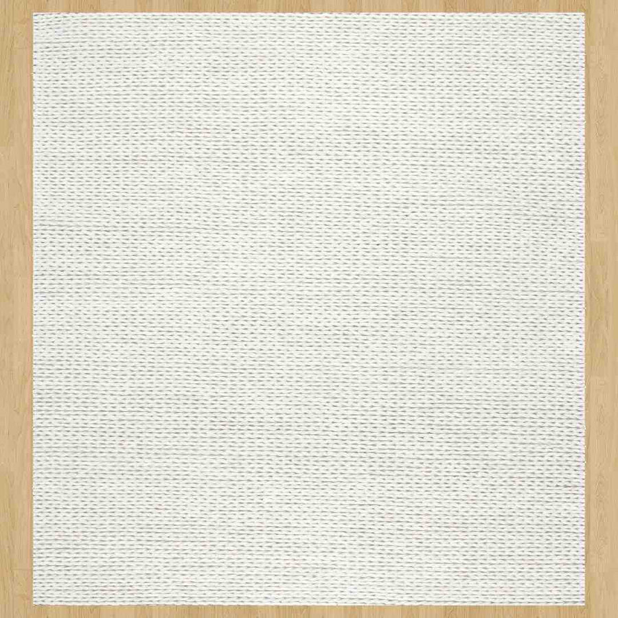 White Braided Rugs | Chunky Handwoven Rugs Online