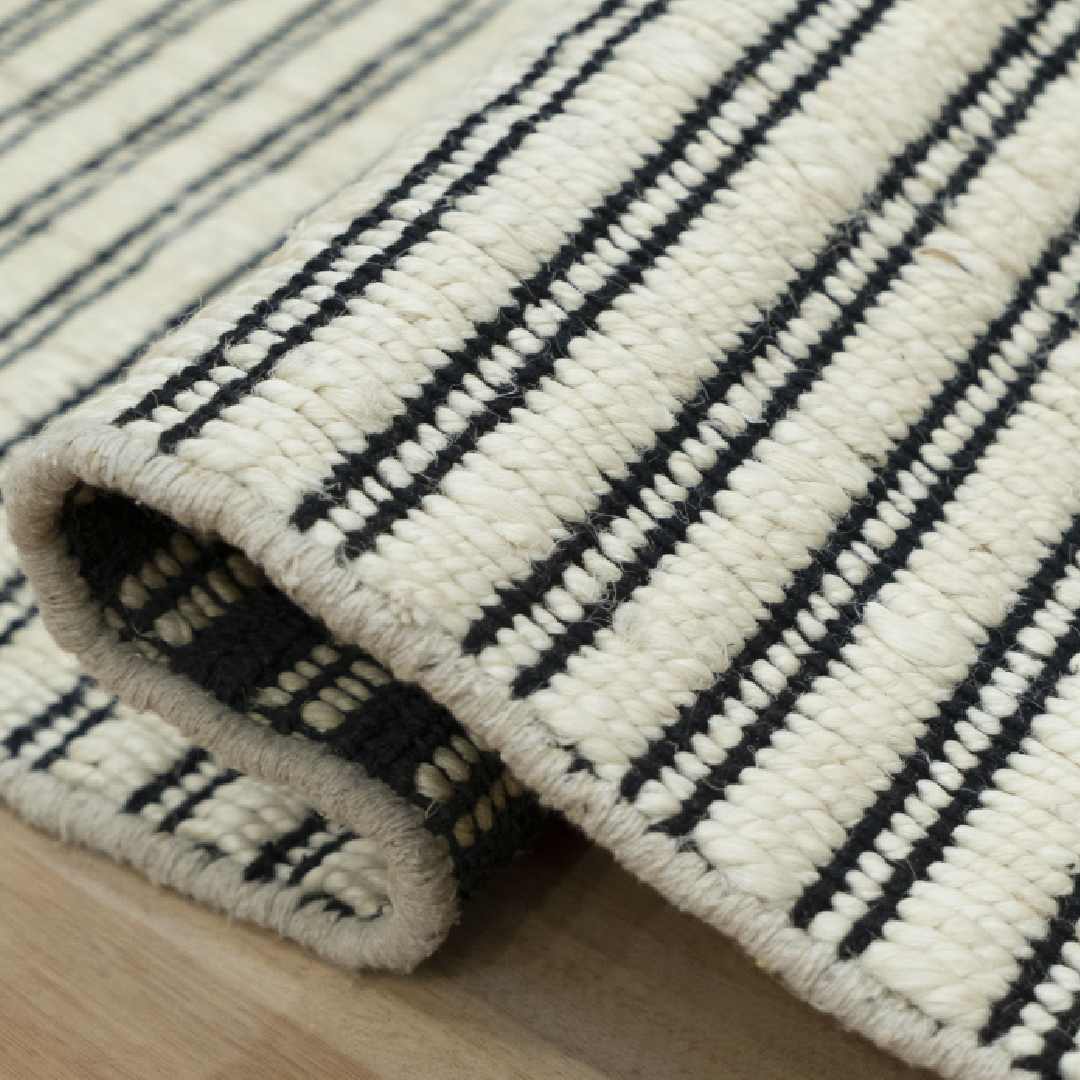 Custom white Jute Rug - Handcrafted Natural Fiber Accent Piece