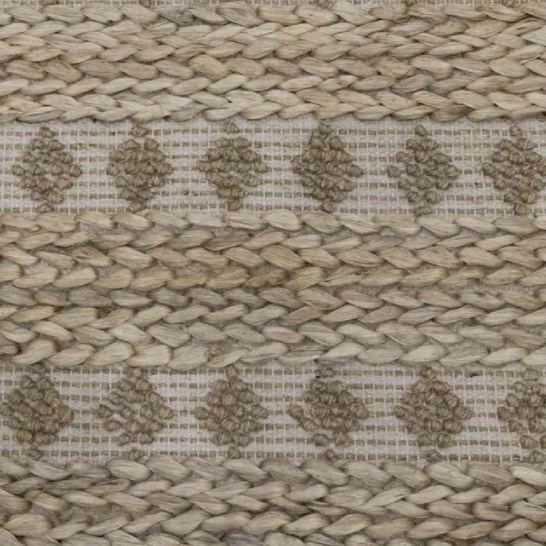 Vintage-Inspired Jute Rug - Authentic, Handcrafted Beauty