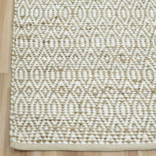 Jute and Cotton Blend Rug - Soft and Versatile Home Decor | Best Rugs Online UK & USA