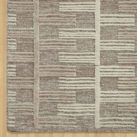 Ivory Slate Zipped | Buy Moroccan Rugs Online