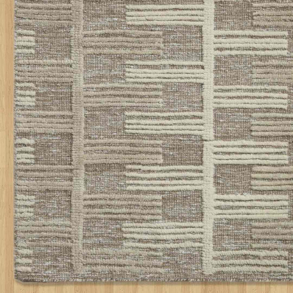 Ivory Slate Zipped | Buy Moroccan Rugs Online