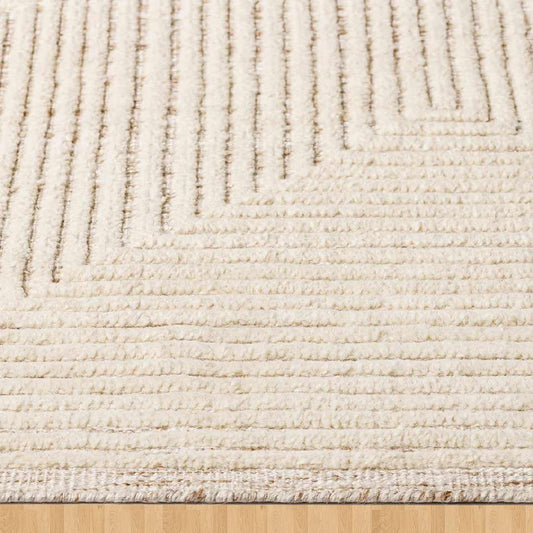 Ivory Stramlined Rug | Best Moroccan Rugs