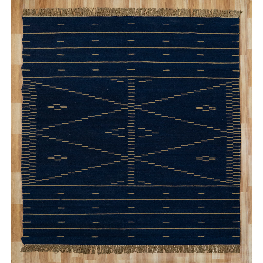 Geometric Dhurrie Rug..