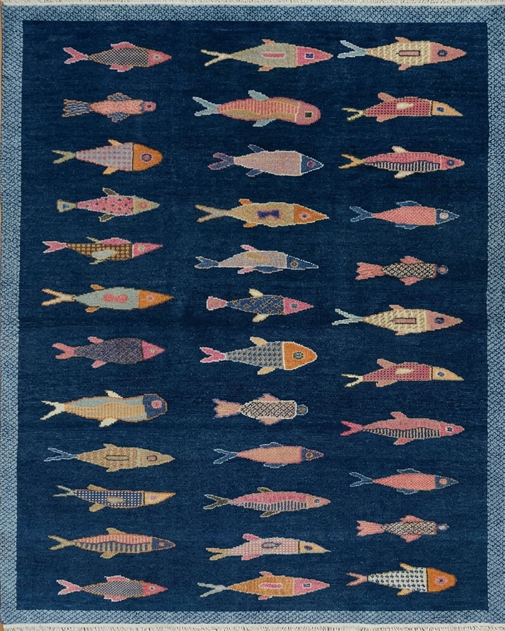 Shop Fish Rugs: Koi Pond & Fish Design Rugs |Hand Knotted Fish Rug