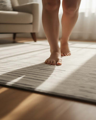 Layered Rugs | Layering Rugs | Handcrafted Design of Rug Layering
