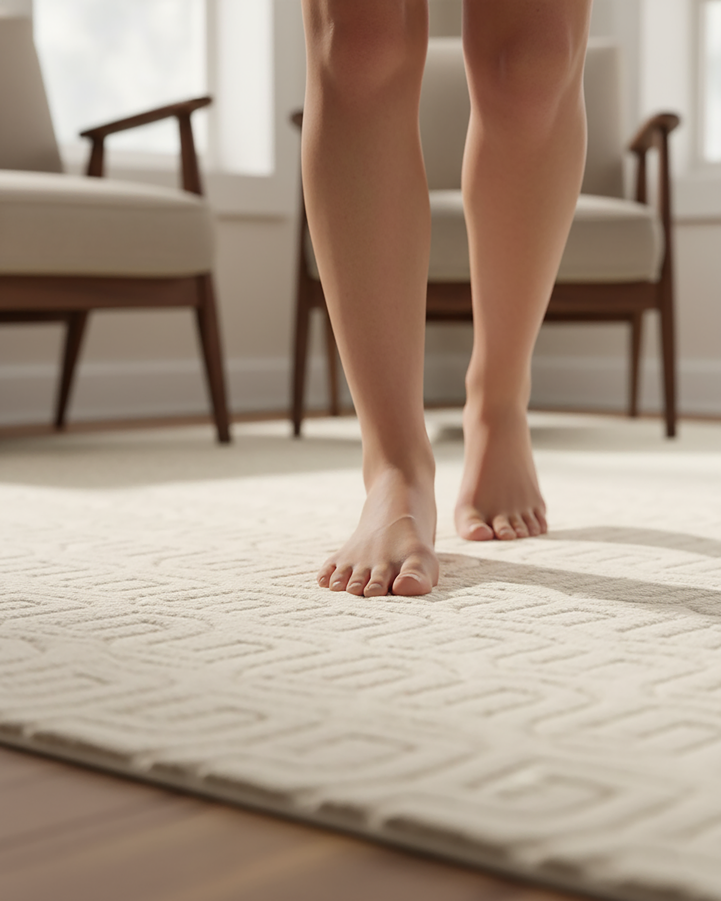 Ivory Rug | Ivory Runner Rug | Ivory Passage Rug | White Rug