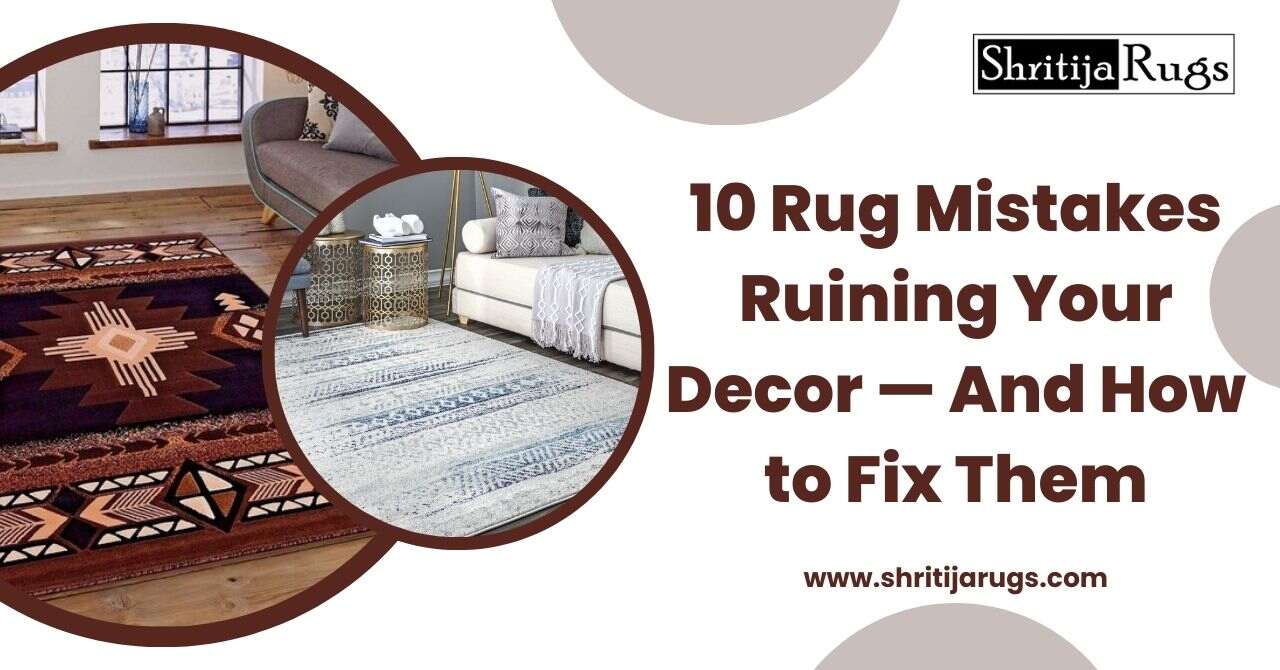 10 Rug Mistakes Ruining Your Decor — And How to Fix Them – Shritija Rugs