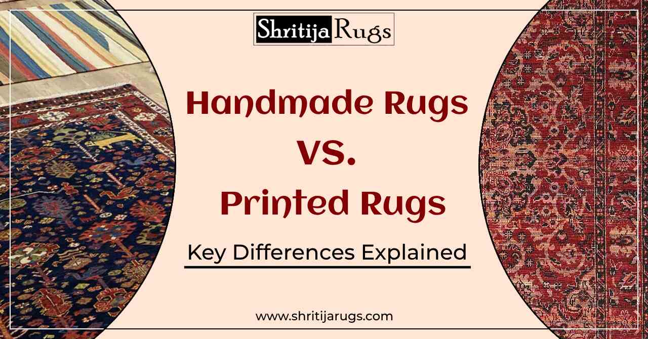 Tapestry Vs Rug Handmade Rugs vs. Printed Rugs : Key Differences Explained – Shritija Rugs