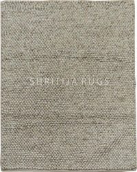 Silver Gray Loop Rug