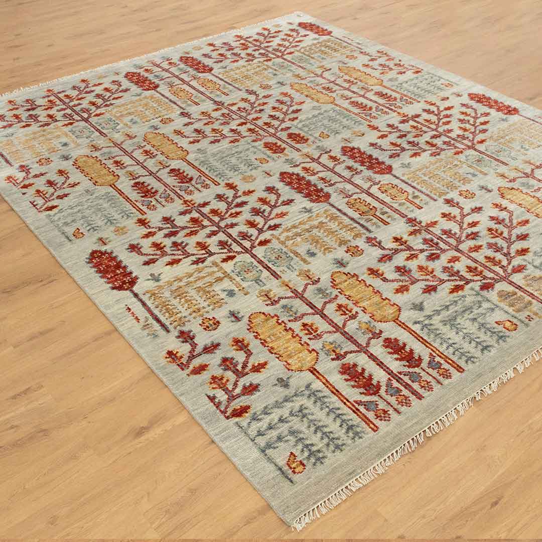 Premium Hand-Knotted Oushak inspired by Nature Rug: Timeless Beauty for Your Home