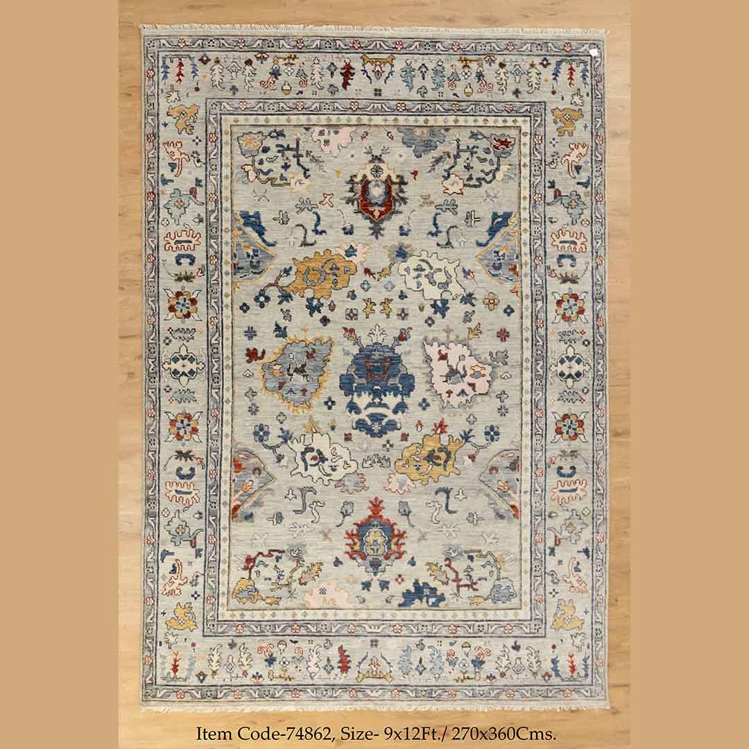 Artisan Hand-Knotted Traditonal Rug: Quality You Can Trust