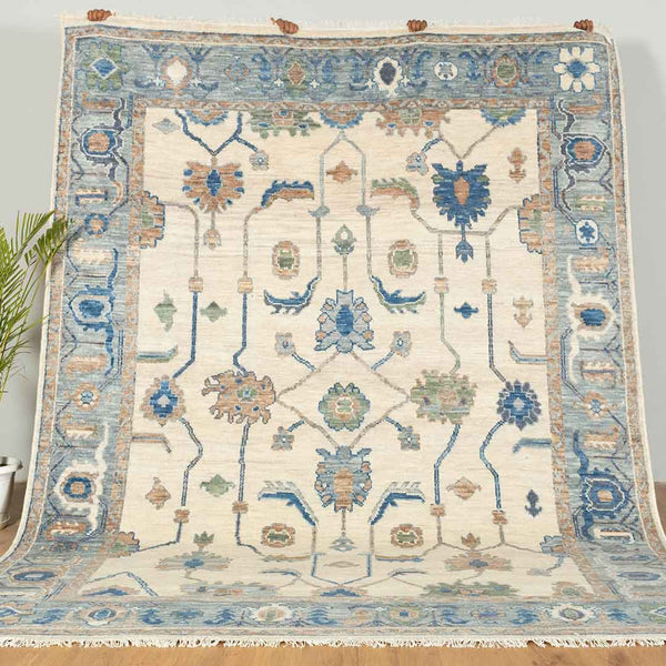 Modern Oushak Rug: Hand-Knotted with Care and Precision | Traditional Carpets Online