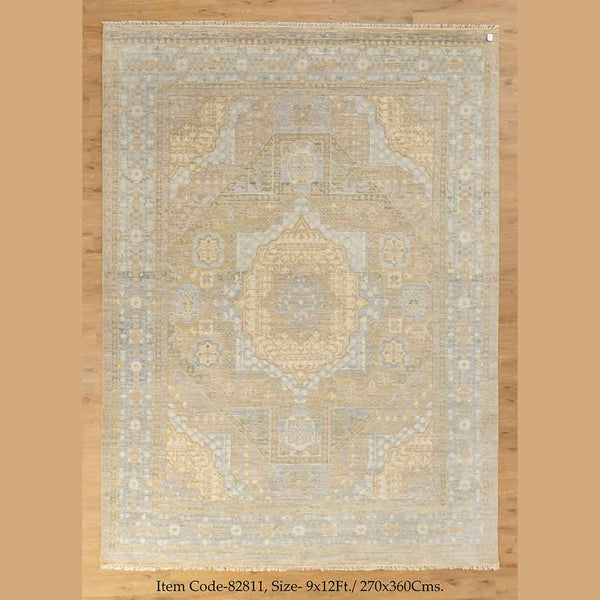 Artisan Hand-Knotted Mamluk Distressed look  Rug: Quality Meets Design | Best Rugs Online UK