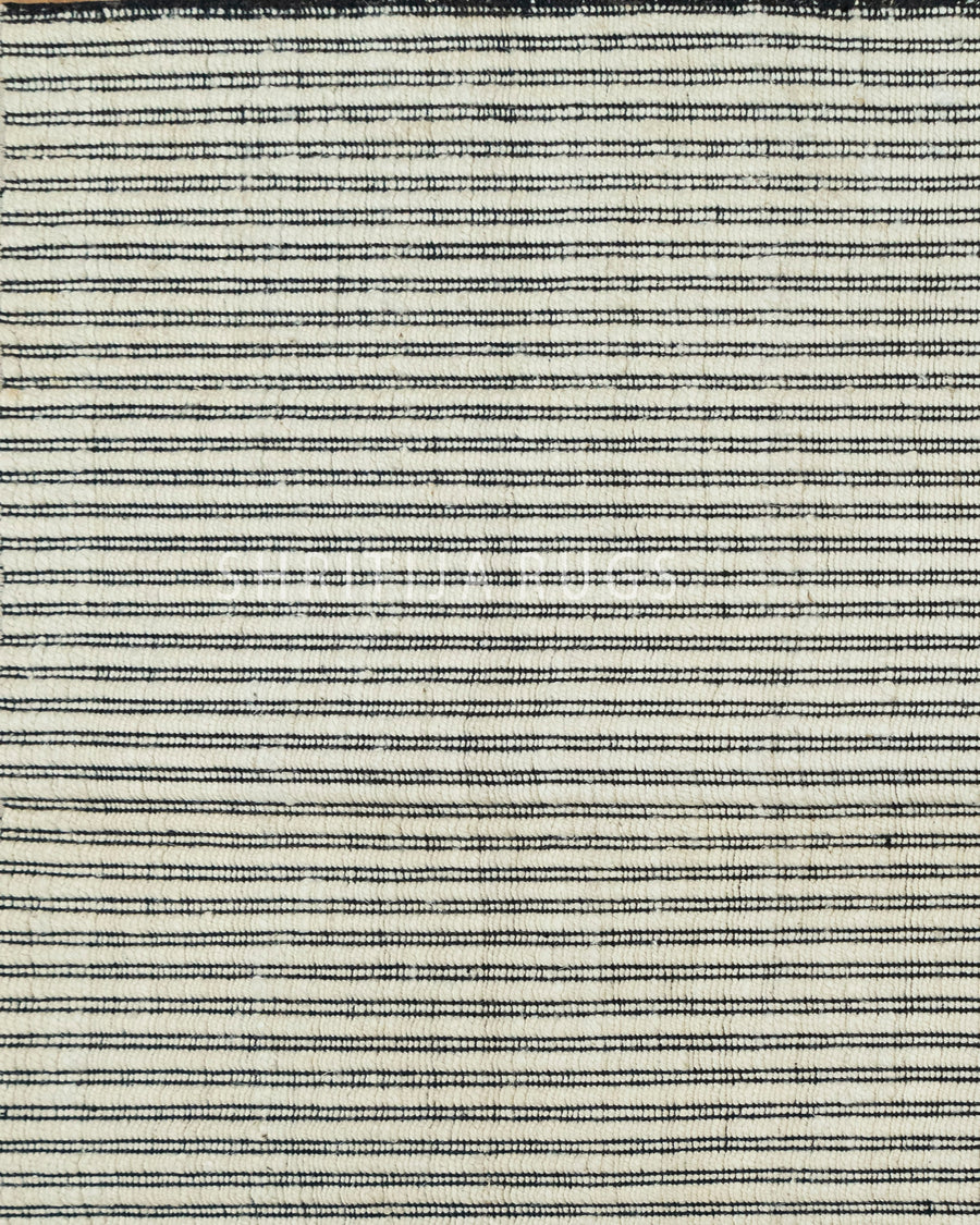 Custom white  Jute Rug - Handcrafted Natural Fiber Accent Piece