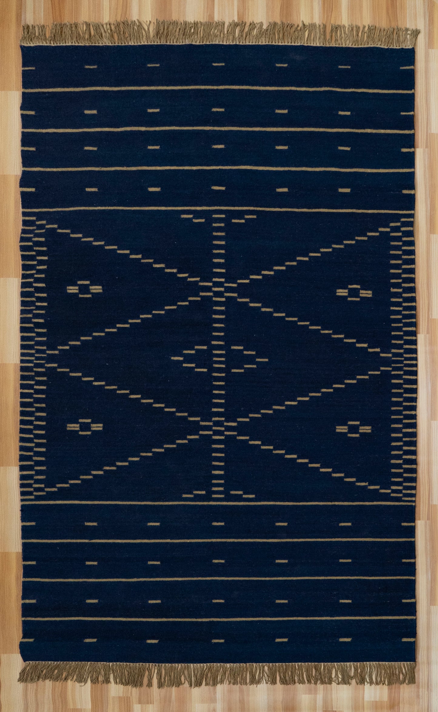 Geometric Dhurrie Rug..