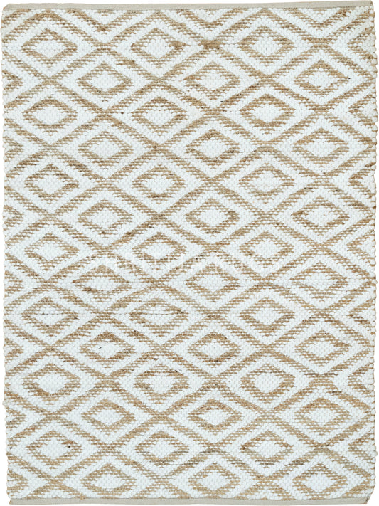 Reversible Jute Rug - Two Looks in One for Versatile Styling