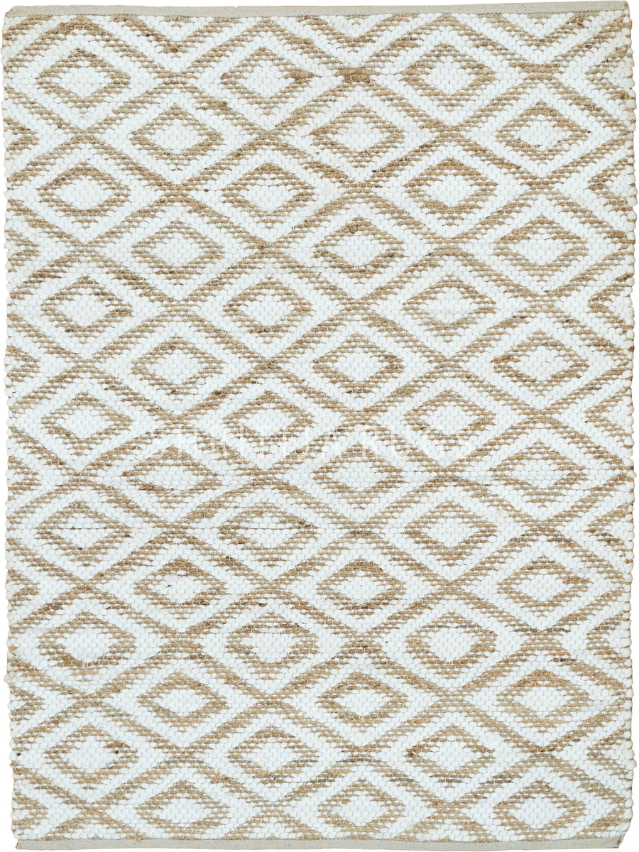 Reversible Jute Rug - Two Looks in One for Versatile Styling