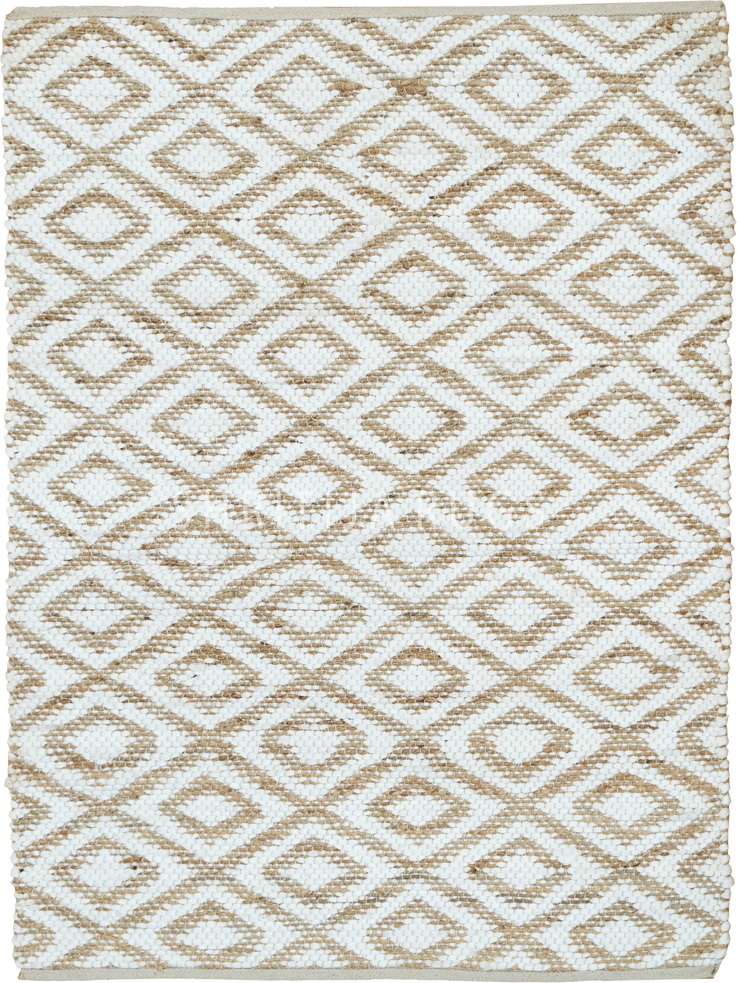 Reversible Jute Rug - Two Looks in One for Versatile Styling