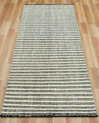 Custom white  Jute Rug - Handcrafted Natural Fiber Accent Piece
